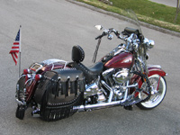 2000 Heritage Springer with Iron Max saddlebags - Penny - Bloomington, MN